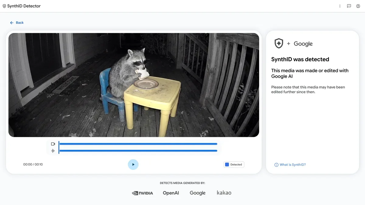 Google abre SynthID Detector para identificar imágenes, videos y audios generados con IA